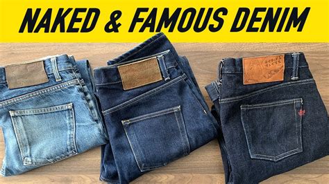 Denim Review How Good Are Naked And Famous Jeans Youtube