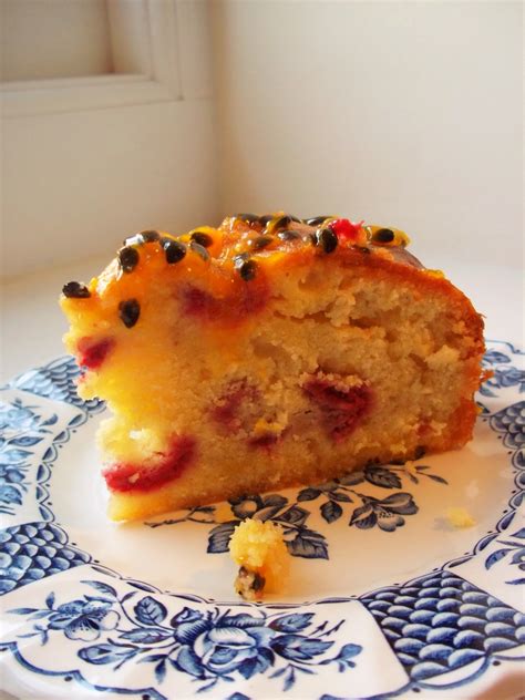 Idle Bakes Raspberry Coconut And Passionfruit Cake