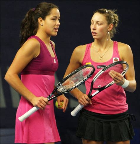 Ana Ivanovic And Janina Wickmayer New Hot Doubles Hot Female Tennis