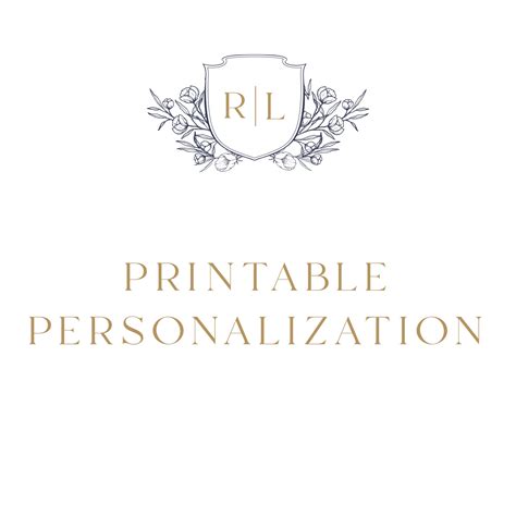Personalize My Printables Add Text Personalize Any Printable Etsy