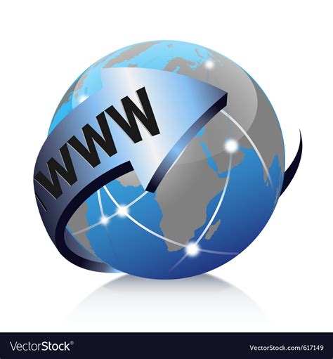 Global Internet Royalty Free Vector Image Vectorstock