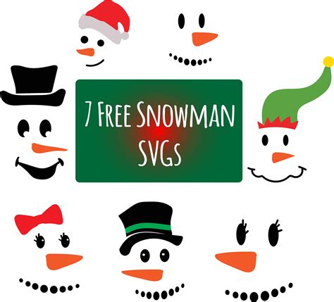 Snowman Face SVG - DOMESTIC HEIGHTS