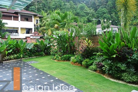 Tropical Outdoor Living Tropical Garden Designbuild
