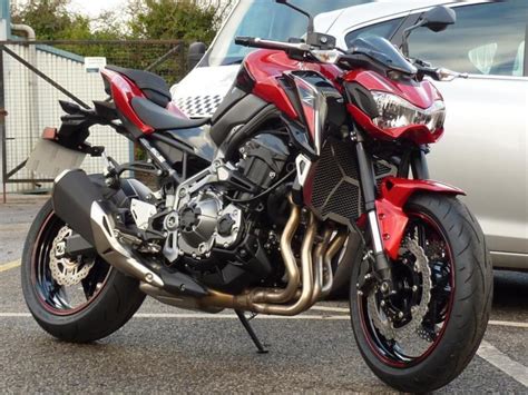 Kawasaki Z900 70kw 2018 Model Candy Persimmon Red In Orrell