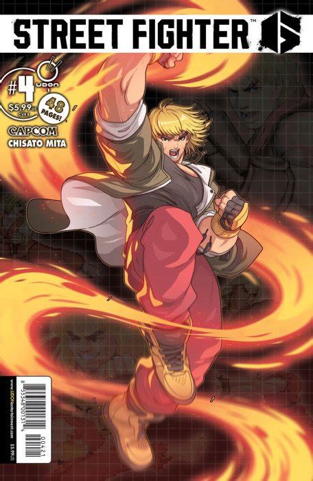 Street Fighter Vi 4b Udon Entertainment Comic Book Value And Price