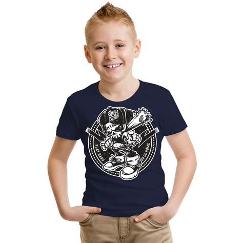 Kids Boys Stop T Shirt Size 86 164 Boys Boys T Kids Bad Boy Ebay