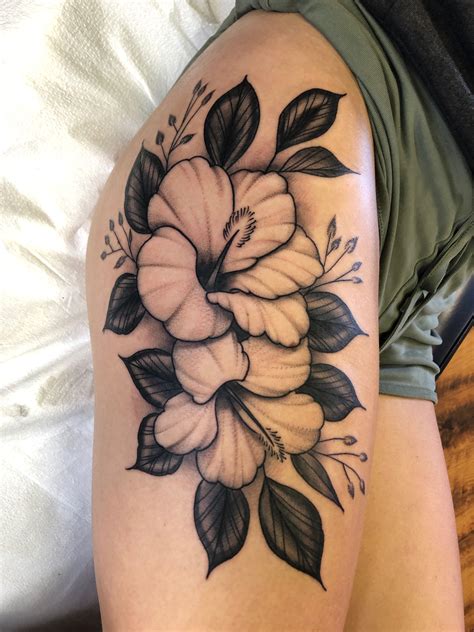 4 Flower Thigh Tattoos Designs 2k22 Tattoo Bantuanbpjs