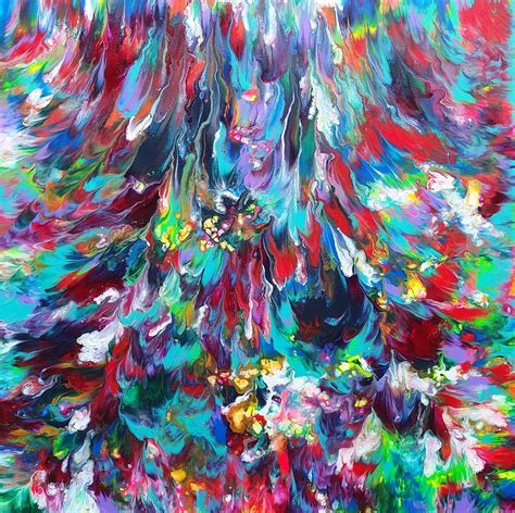 Good Karma Large Abstract Expressionism Painting