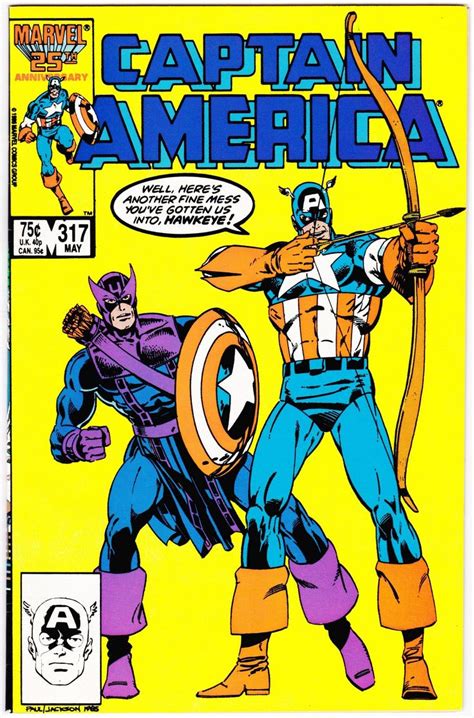 Captain America 317 1st Series 1968 May 1986 Marvel Comics Grade NM