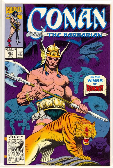 Conan The Barbarian 251 1991 Jackal Relic Comics