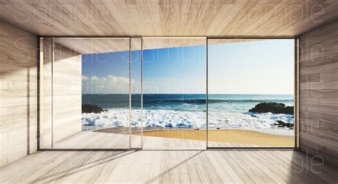 Zoom Background Home Office Backdrop Beach Ocean View Etsy Canada