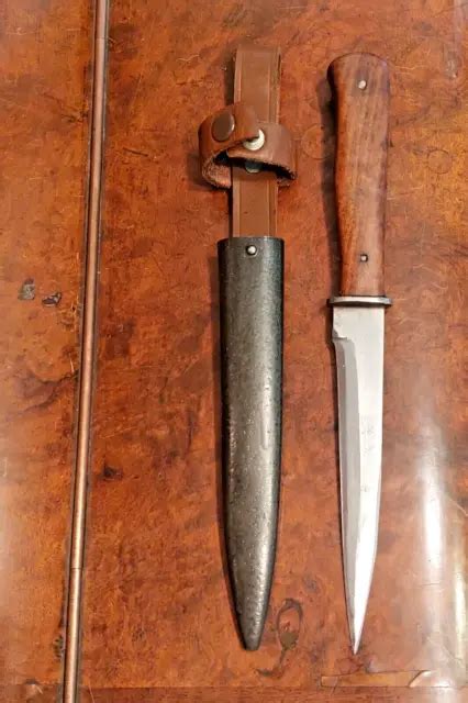 German Ww2 Trench Knife Tiger Bootknife War Germany Wwi Fighting Boot