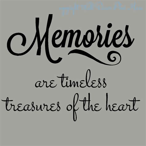 Memories Are Timeless Memory Or Sympathy Wall Decal To Fit A Tile