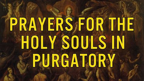 Purgatory Prayers Youtube