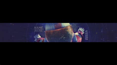 Youtube Banner Template 2560x1440