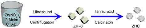 Schematic Illustration Of The Fabrication Process Of Zif 8 Zeolitic Download Scientific