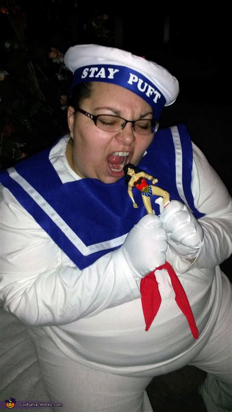 stay puft marshmallow woman costume photo 3 4