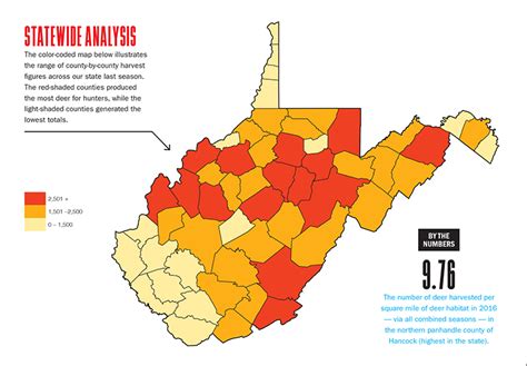 Population Density Map Of West Virginia