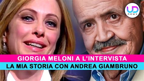 Intervista A Giorgia Meloni Il Mio Rapporto Con Andrea Giambruno UD
