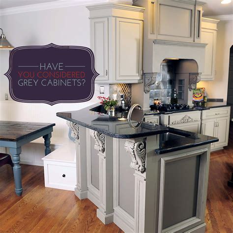 Choosing the perfect grey for your kitchen. Have you considered Grey Kitchen Cabinets?