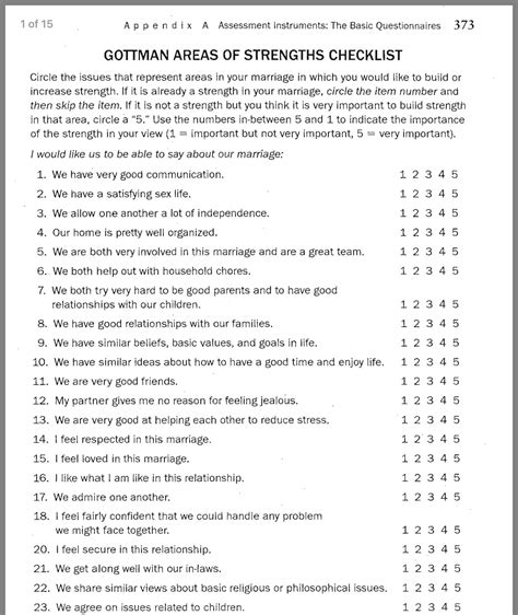 Printable Pdf Gottman Handouts Couples