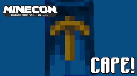 Minecon 2012 Cape Youtube