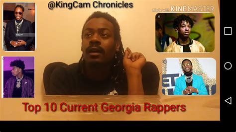 Georgia Top 10 Current Rappers Youtube
