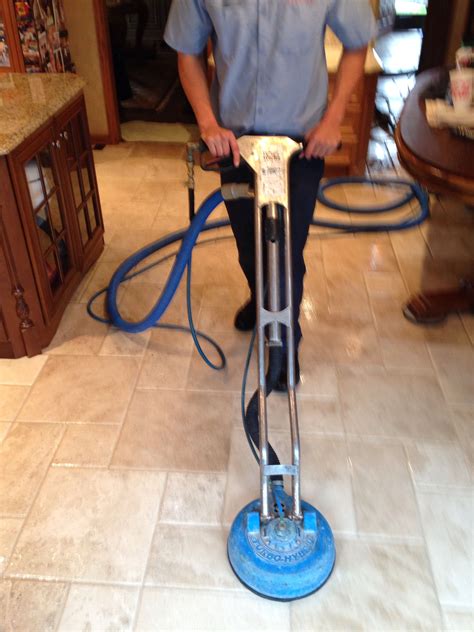 Ryan Cleaning A Travertine Floor Clean Tile Grout Grout Cleaner