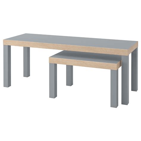 Lack Nesting Tables Set Of 2 Gray Ikea