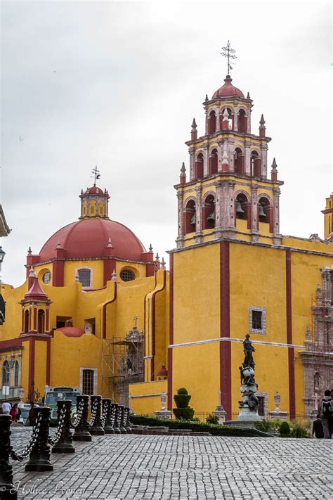 Basilica Of San Diego Built Above The Templo De San Diego In Guanajuato