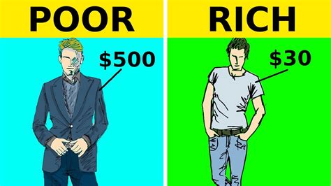 11 biggest differences between rich and poor people youtube