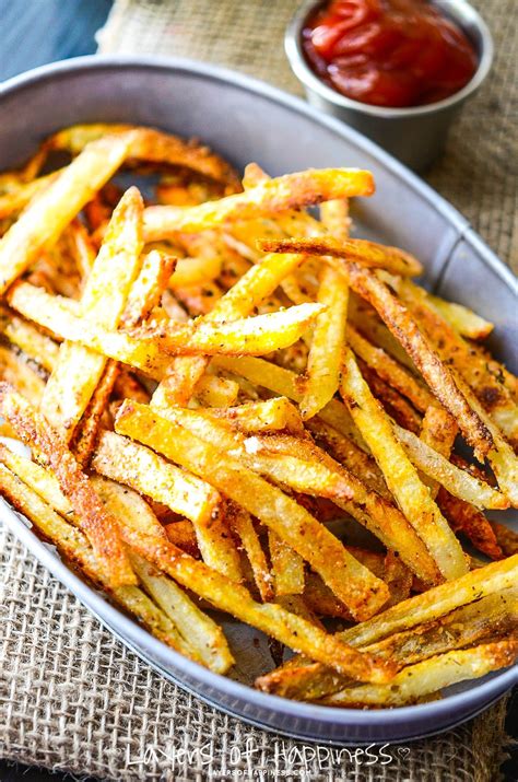Oven Baked French Fries Extra Crispy Layers Of Happiness Recette