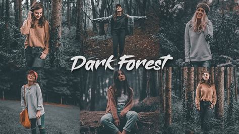 Dark forest lightroom preset will give your photos a dark dramatic effect. Lightroom Mobile Tutorials - Edit Dark Forest Effect ...