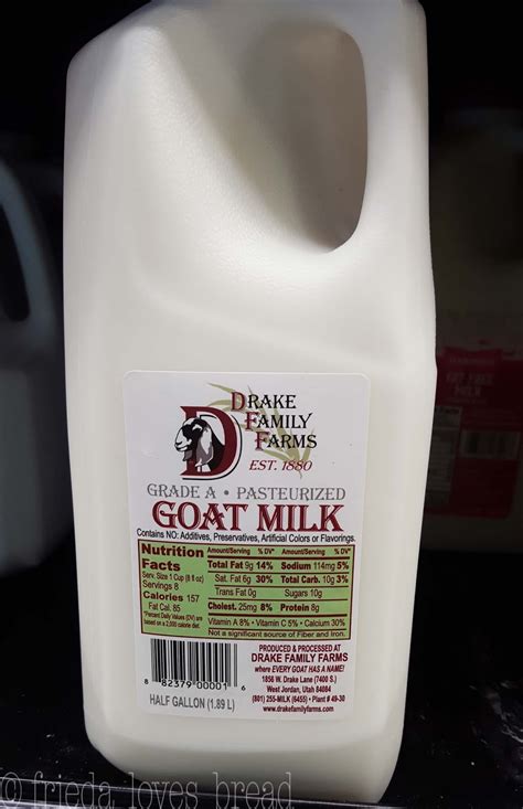 While camel milk won't likely be battling for shelf space with cow's milk in the dairy section of your local supermarket any time soon, it is becoming a hot commodity. Frieda Loves Bread: Thick Goat Milk Yogurt - Instant Pot