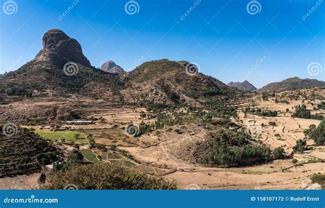 Landscape In Gheralta In Tigray Northern Ethiopia Stock Photo Image