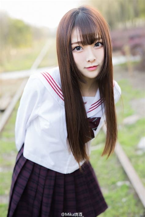 asian cute girls sweet japanese model japanese school geisha tutorials ulzzang girl dirndl