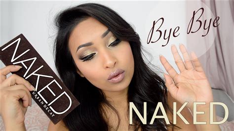 Bye Bye Naked Palette Last Tutorial Rimi B Youtube