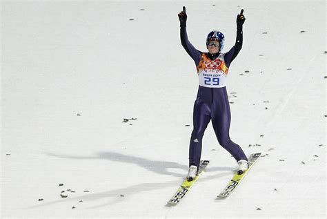 Vogt Wins 1st Gold Medal In Olympic Ski Jumping