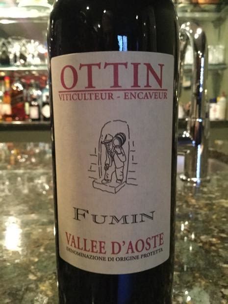 2018 Ottin Fumin Valle Daosta Italy Valle Daosta Cellartracker