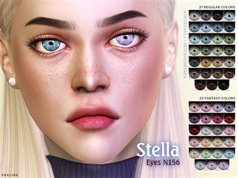 Heterochromia Eye Collection By Pralinesims At Tsr Sims Updates