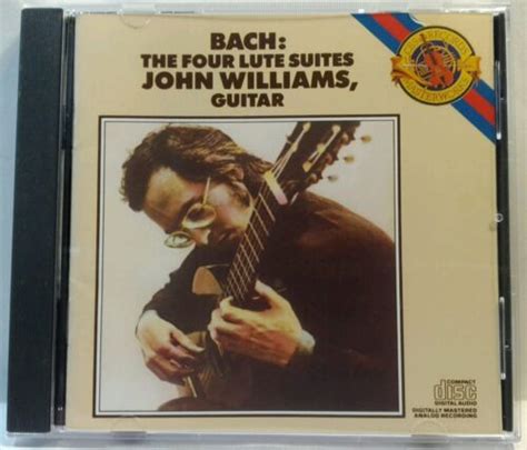 Bach Lute Suites Williams Cbs Masterworks 1975 Cd5613 Ebay