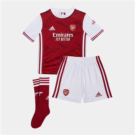 Adidas Kids Arsenal Home Football Kit Younger Kids Clothing