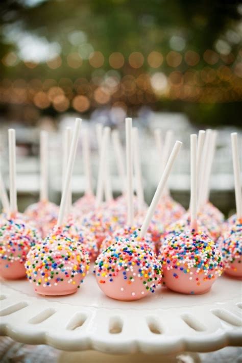 Daily Dose Of Sprinkles Pink Cake Pops Sprinkle Cake Pops Sprinkle Party