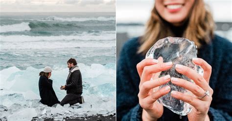 Iceland Proposal Pictures Popsugar Love And Sex