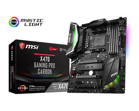 Specification X470 Gaming Pro Carbon 微星科技