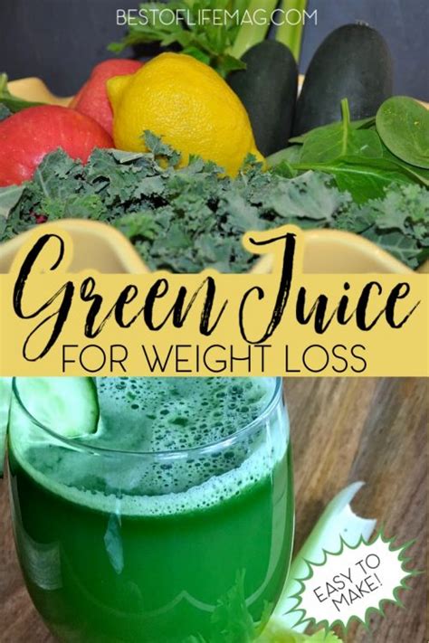 Green Juice Recipe To Lose Weight The Best Of Life® Magazine