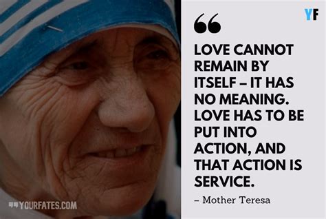 Top 15 Mother Teresa Quotes Images On Love Humanity And Kindness