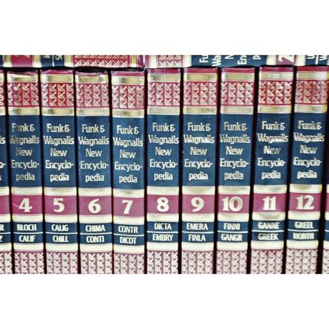Vintage 1970s Funk And Wagnalls New Encyclopedias Set Of 29 Chairish