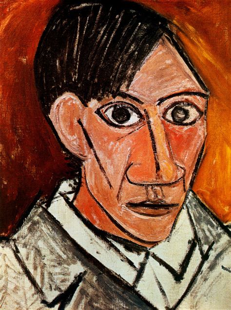 Autoportrait à La Mèche 1907 Pablo Picasso Biographie Peintre Analyse Histoire De Lart