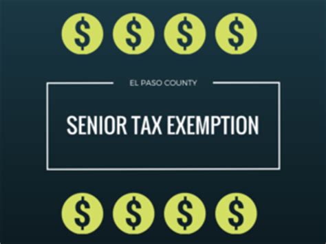 Income tax exemption on statutory income from the provision of management, supervisory, and marketing services to an approved developer (until year of msc malaysia companies are eligible for incentives, which include the following: The El Paso County Senior Tax Exemption could save you ...